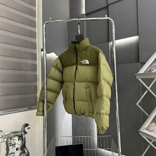 The North Face '90s-Inspired Olive Green Puffer Jacket