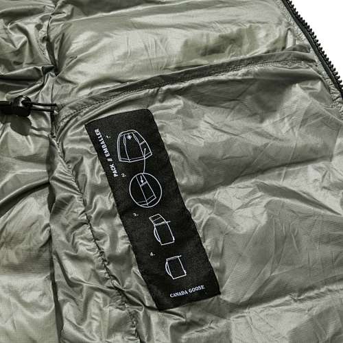 Canada Goose Olive Green Stand-Collar Puffer Vest