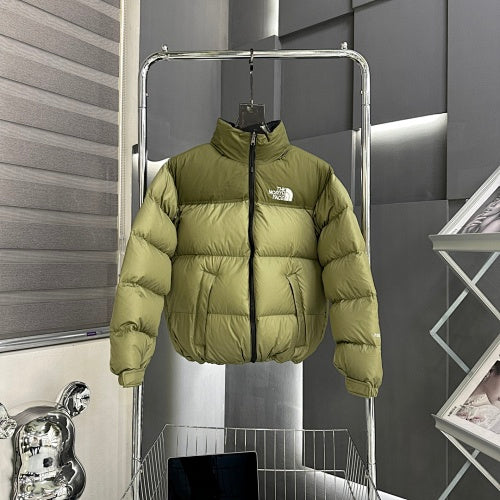 The North Face '90s-Inspired Olive Green Puffer Jacket