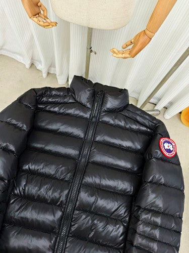 Canada Goose Crofton Black Stand-Collar Down Jacket