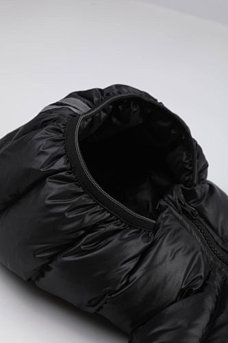 Canada Goose Crofton Kids' Black Hooded Down Jacket 5460K