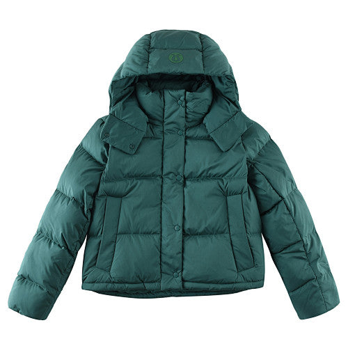 lululemon Wunder Puff Women's Forest Green Hooded Puffer Jacket