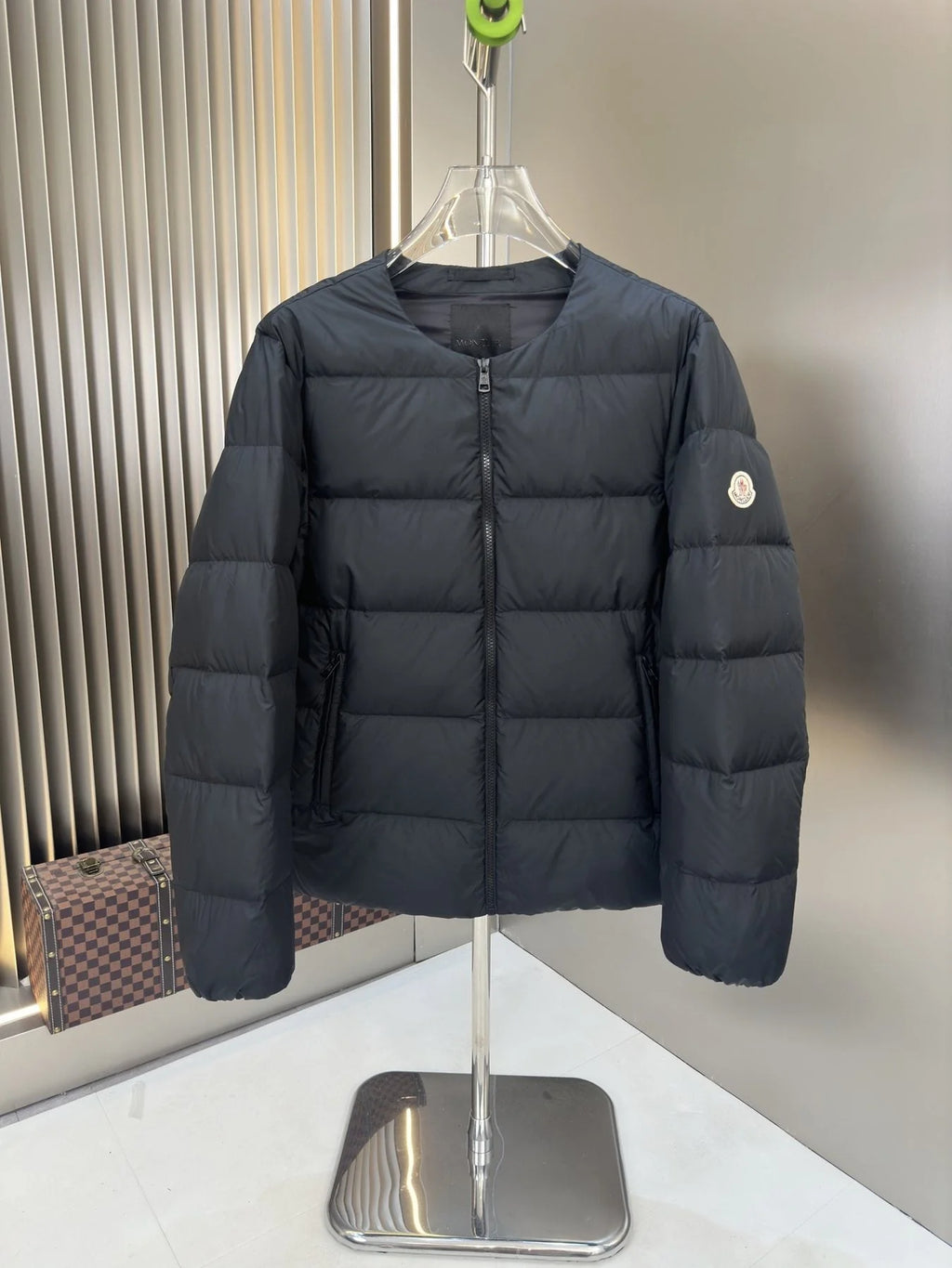 Moncler Black Reversible Quilted Puffer Jacket