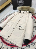 Canada Goose Women's Hooded Parka - Cream