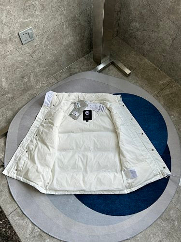 Canada Goose Quilted Puffer Vest in White