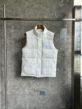 Canada Goose Quilted Puffer Vest in White
