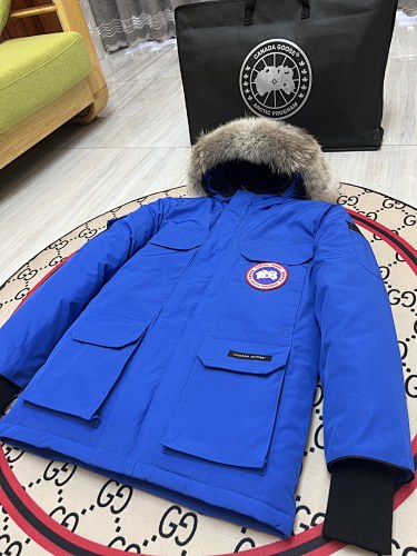 Canada Goose Unisex Expedition Parka - Blue